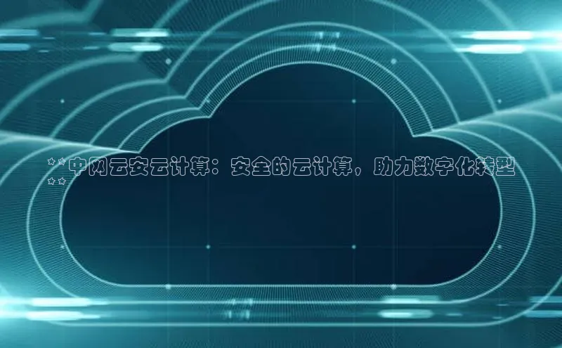 杏鑫平台手机登录入口神思电子**中网云安云计算：安全的云计算，助力数字化转型
**