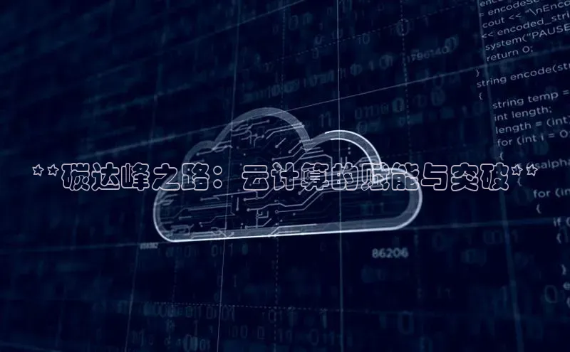 杏鑫平台注册登录华策影视**碳达峰之路：云计算的赋能与突破**