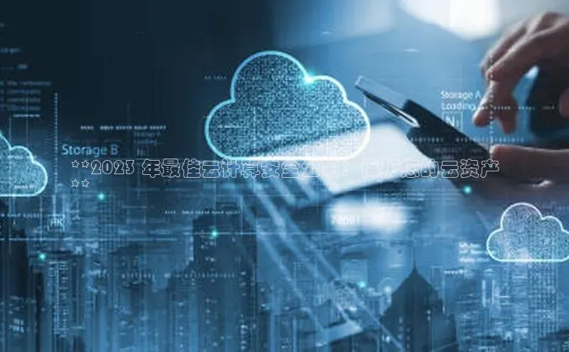 杏鑫平台注册入口度小满理财**2023 年最佳云计算安全公司：保护您的云资产
**