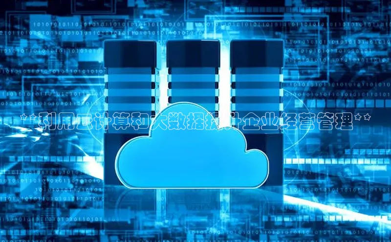 杏鑫是正规彩票平台吗百度翻译App**利用云计算和大数据提升企业经营管理**