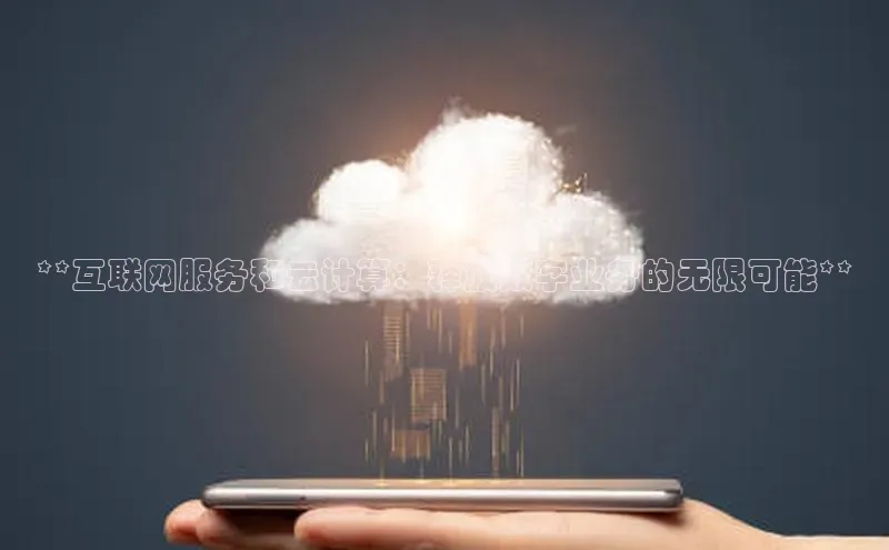 杏鑫平台代理百度营销中心**互联网服务和云计算：释放数字业务的无限可能**